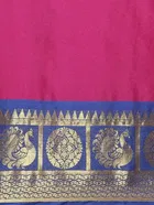 शारदा क्रिएशन कॉटन एम्बेलिशड साड़ी 