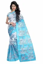 SVB साड़ी टफेटा साड़ी विदआउट ब्लाउज पीस 