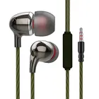 Tecsox Bassbuds 71|3.5 Mm Aux Wired Earphone|6 Mm Speaker Driver|Hq Mic| High Bass [Chrome Grey