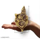 Metal Leaf Kuber Diya 
