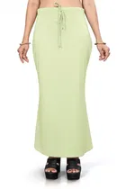 Lycra Solid Saree Petticoat for Women 