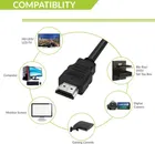Immutable  HDMI Cable 1.5 m Slim High Speed Ethernet 10.2 Gbps, 3D, 4K  