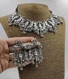 Oxidised Silver Jewellery Set for Women 