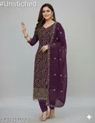 Embroidered Punjabi/All Over Suits for Women 