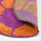 Microfiber Anti Skid Doormat, Purple 