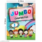 Jumbo Coloring Fun – Set of 4 Books for Kids | Creative & Educational Coloring Activity Set to Boost Imagination, Hand-Eye Coordination, Fine Motor Skills, Focus, and Early Learning | Perfect for Preschoolers, Kindergarteners & Young Artists [Paperback]