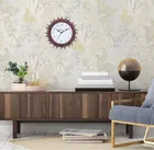 De’rons Flame Design Wooden Look Plastic Wall Clock 20x20cm