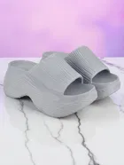Slippers for Women, Grey 