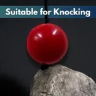 Red PVC Practice Hanging Cricket Ball Standard Size 