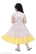 Cotton Blend Frock for Girls 