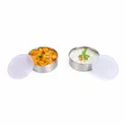 Topware प्रिंटेड 2 पीस कंटेनर सेट लंच बॉक्स [मिक्स रंग]