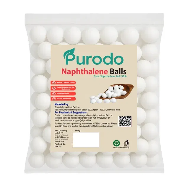 प्योरोडो नैप्थलीन बॉल्स 100 g