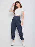 Cotton Straight Fit Jeans for Women 