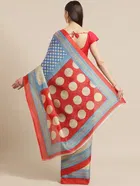 Khadi Printed Saree for Women 