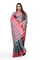 Cotton Embellished Saree for Women 