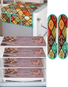 Knit 7 Pcs Fridge Cover Set 