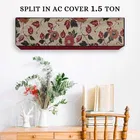 Polyester 1.5 Ton AC Cover, Multicolor