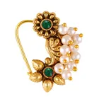 Brass Nosepin for Women (Gold)