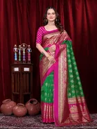 Mysore Silk Printed Saree for Women 