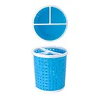 Plastic 3 Compartment Utensils Holder or Desk Organiser 