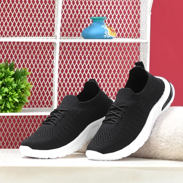Casual Shoes for Women (Black, 9)