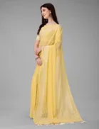 Georgette Foil Printed Saree for Women 