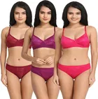 Cotton Blend Lingerie Set for Women 