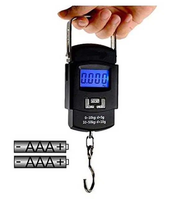 Lenon Makeup Accessory Tarazu Digital Luggage Scales Weighing Capacity (50 Kg) (D272)