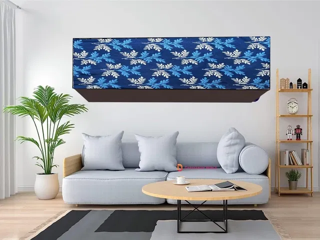 PVC Printed AC Cover (Multicolor, 1.5 Ton)