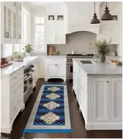 Alaqsa Graceful Bed runner 30x84inch Blue Pack of 1