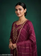 Bandhani Printed Jaipuri Kurti for Women 