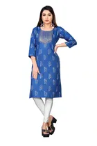 A-Line Cotton Kurti for Women 