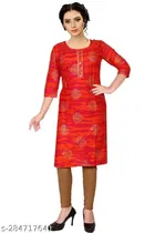 Cotton Printed Kurti for Women 