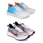 Sports Shoes for Men, Multicolor, Pack of 2 
