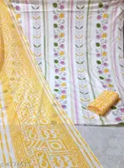 Cotton Printed Unstitched Dress Material for Women 