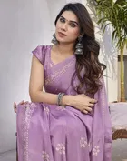 Chiffon Printed Saree for Women 