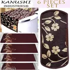 KANUSHI Industries® 1Pc Fridge Cover for Top with 6 Utility Pockets + 1 Handles Covers + 4 Fridge Mats 