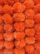 Plastic Artificial Marigold Flowers Garlands 