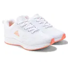 Sports Shoes for Men, White & Orange 