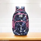 Canvas Backpack Bag, Black