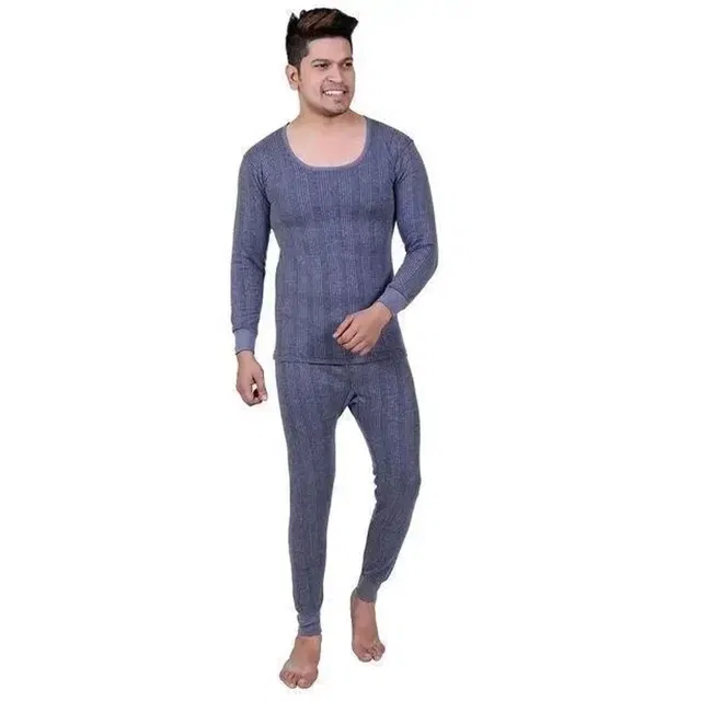 Men's Thermal Top (Navy blue, M)