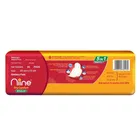 नाइन ड्राई कम्फर्ट सेनेटरी पैड्स रेगुलर - 3X6 पीस 