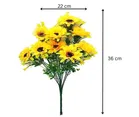 Akaar Decor Sunflower Stick pack of 2