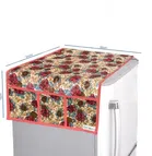 Fridge Cover Top with 6 Utility Pockets