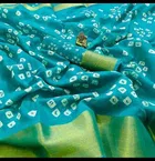 Women's Printed Saree with Unstitched Blouse 