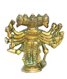 BHARDWAJ RETAILS Ark Creation - Lord Hanuman Brass Idol 