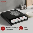 Lifelong 1800 Watt Induction Stove With Surge Protection, Electric Induction, 7 Preset Indian Menu Options, Auto Shut Off&Temperature Control with Voltage Protection, 1 Year Manufacturer's Warranty
