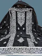 Embroidered Ethnic Motif Patiala Suits for Women 