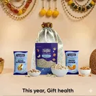 Navguni Kaju W320 200 g , Navguni Roasted & Salted Pistachios 25 g , Navguni Roasted Salted Cashew 35 g , Designer Potli