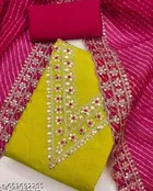 Silk Blend Pakistani Suits for Women 
